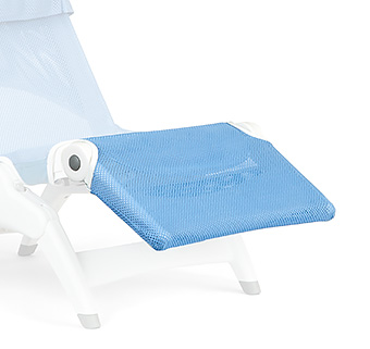Calf rest for the Rifton Wave shower & bath chair