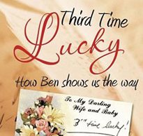 The cover of the book, Third Time Lucky by Michael George about a parents of a child with disabilities
