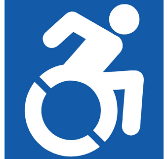 New accessible symbol for disability recently adopted by NY state