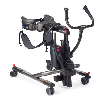 Glamour shot of the Rifton TRAM, a safe patient handling device