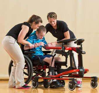 Safe transfer from wheelchair using MPS