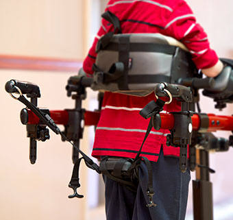 dynamic gait training hip positioner