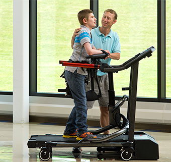 assisted treadmill walking