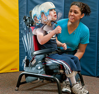 dynamic seating children autism