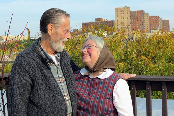 Jerry and Nancy Voll in New York City, October 2016