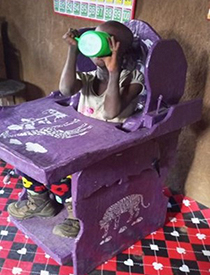 A supportive chair made by APT Kenya