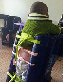 A supportive stander made by APT Kenya
