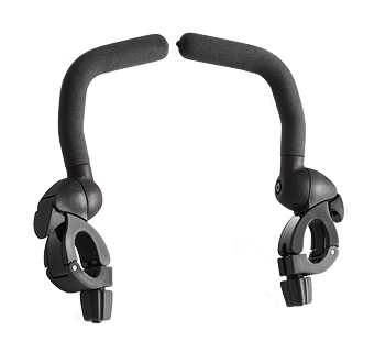 The handlebars for the Rifton Pacer gait trainer