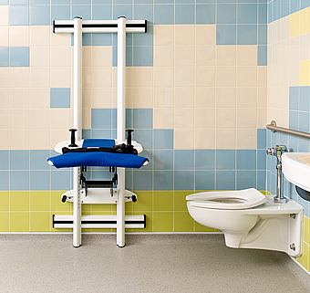 support station feature pivot configuration