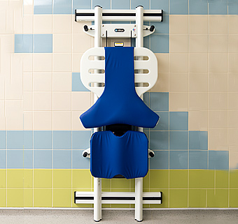 support station folds flat for storage