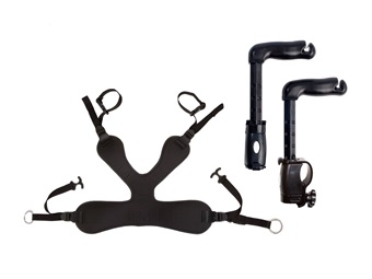 k556 small pelvic support with handholds for Rifton Pacer gait trainer