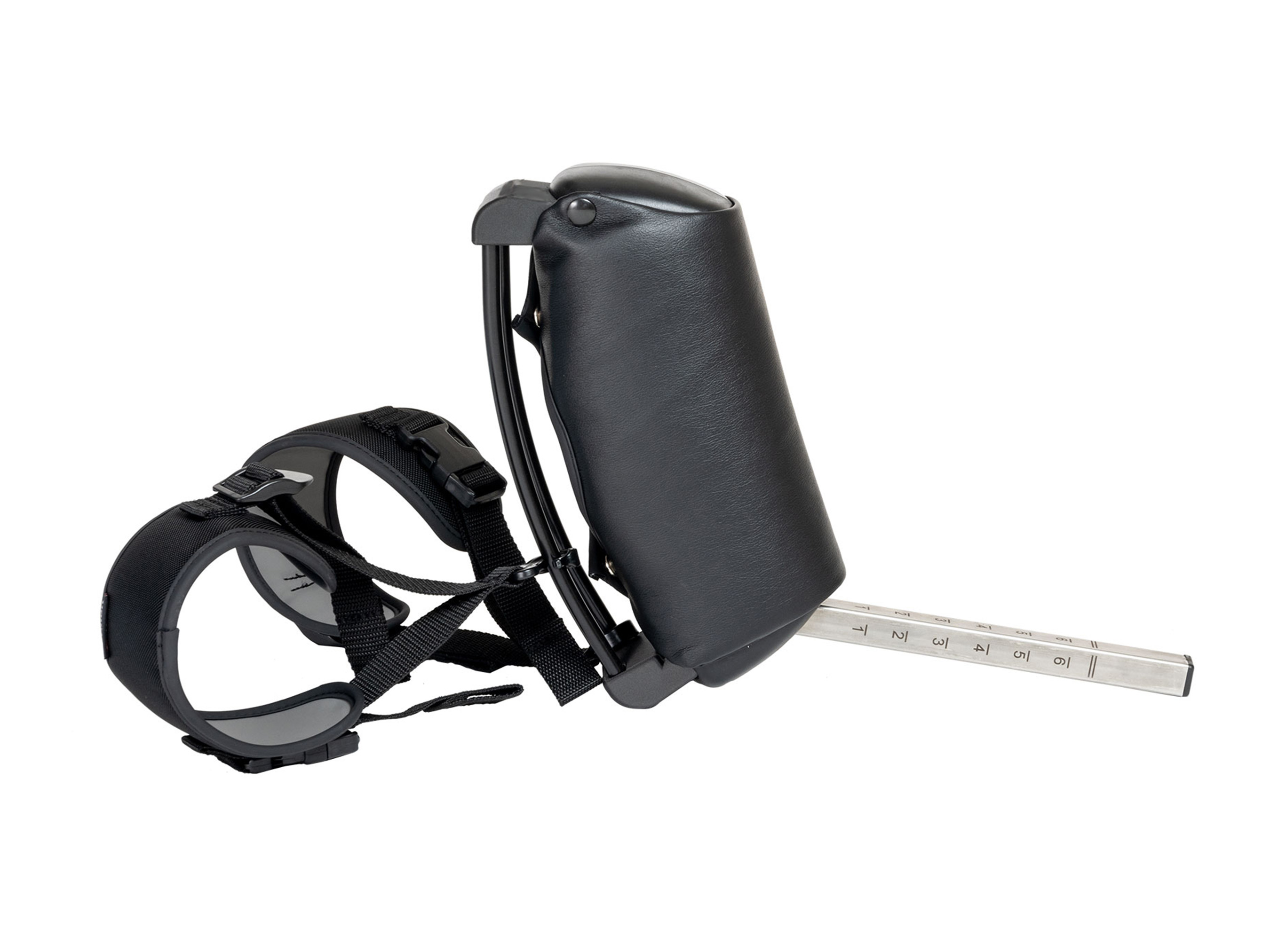 Abductor with straps for the Rifton Adaptive Tricycle