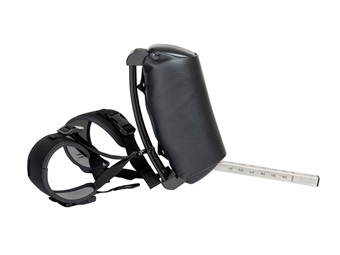 Abductor with straps for the Rifton Adaptive Tricycle