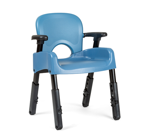 the Rifton Compass Chair - a plastic classroom chair for students with special needs