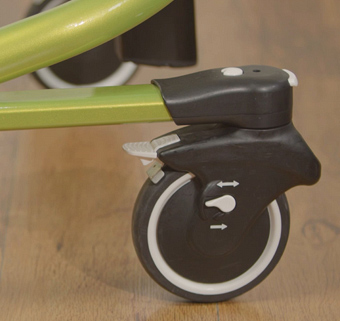 the Rifton pacer caster